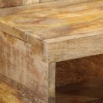 vidaXL Nočná skrinka 50x27x50 cm Masívne hrubé drevo Mango – Obrázok 5