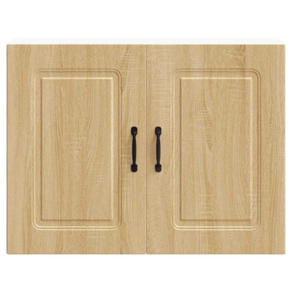 vidaXL Kuchynská nástenná skrinka Kalmar, dub sonoma, kompozitné drevo – Obrázok 6