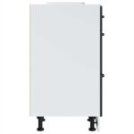 vidaXL Kuchynská spodná skrinka Lucca, čierna, kompozitné drevo – Obrázok 6