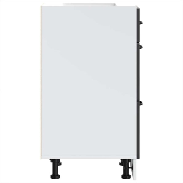 vidaXL Kuchynská spodná skrinka Lucca, čierna, kompozitné drevo – Obrázok 6