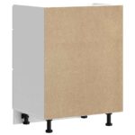 vidaXL Kuchynská spodná skrinka Lucca, lesklá biela, kompozitné drevo – Obrázok 7