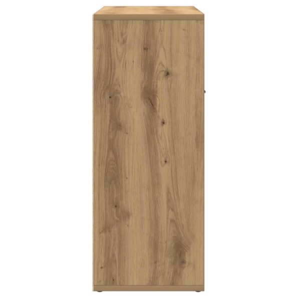 vidaXL Komoda dub artisan 60x30x75 cm kompozitné drevo – Obrázok 6