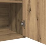vidaXL Komoda dub artisan 60x30x75 cm kompozitné drevo – Obrázok 8