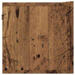 vidaXL Nástenná TV skrinka staré drevo 80x30x30 cm kompozitné drevo – Obrázok 5