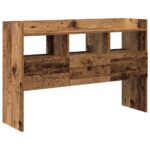 vidaXL Komoda staré drevo 105x30x70 cm kompozitné drevo – Obrázok 2