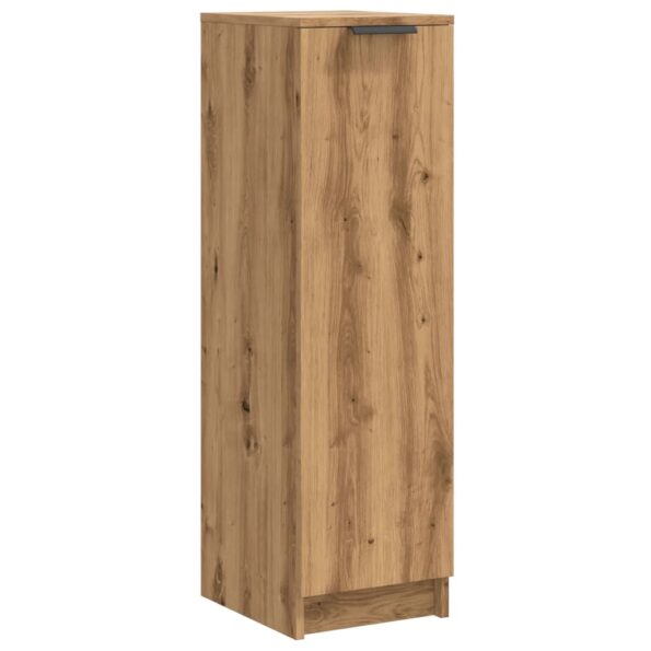 vidaXL Botník dub artisan 29,5x35x100,5 cm kompozitné drevo – Obrázok 2