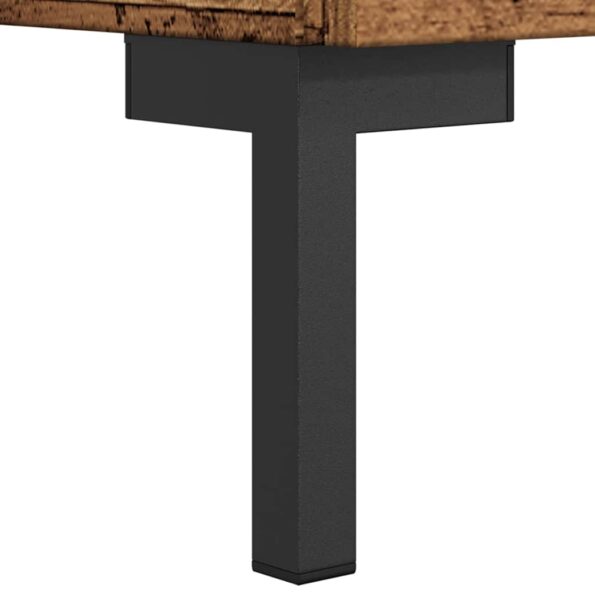 vidaXL TV skrinka staré drevo 150x30x50 cm kompozitné drevo – Obrázok 9