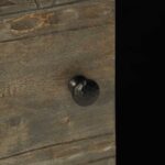 vidaXL konferenčný stolík svetlosivá z masívneho dreva mango – Obrázok 7