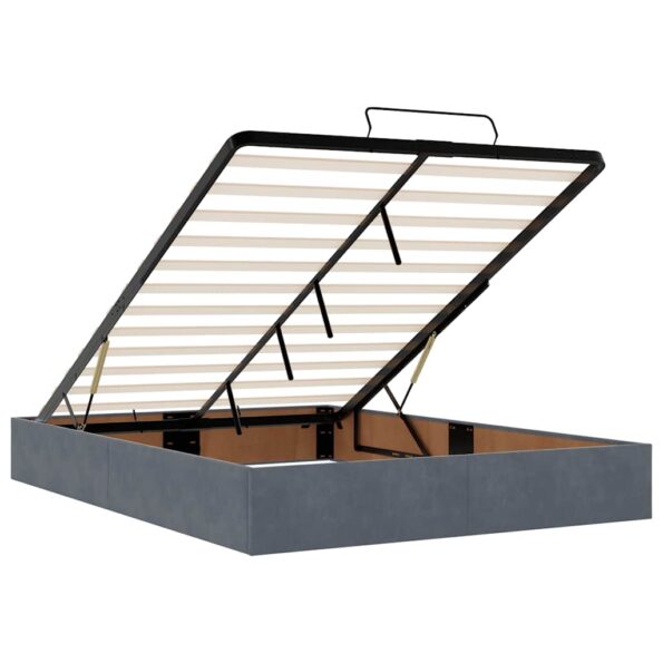 VXL8721158457493_g_en_hd_6.jpg vidaXL Osmanský rám postele bez matraca Tmavosivá 140x190 cm Zamat – Obrázok 8