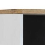 vidaXL Kúpeľňová skrinka 38x33,5x160 cm Masívne drevo Mango – Obrázok 7