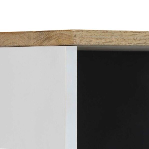 vidaXL Kúpeľňová skrinka 38x33,5x160 cm Masívne drevo Mango – Obrázok 7