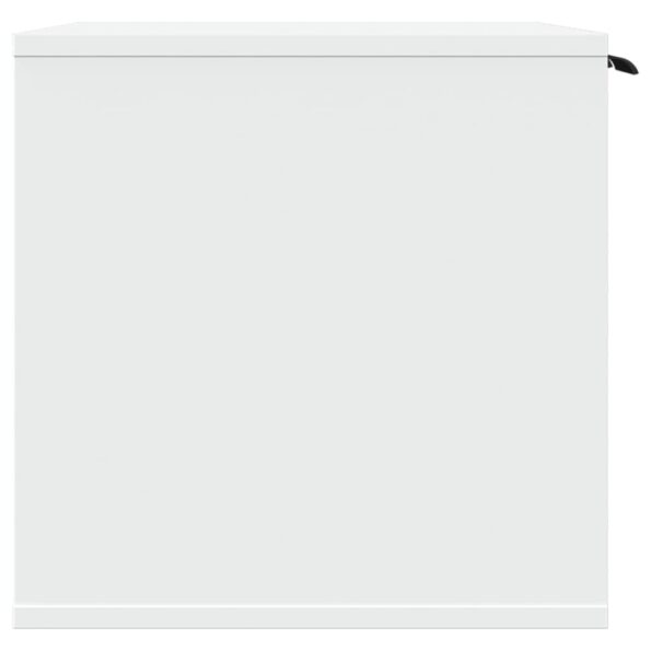 vidaXL Uzavretý box na stelivo, biely 60x40x40 cm, kompozitné drevo – Obrázok 6