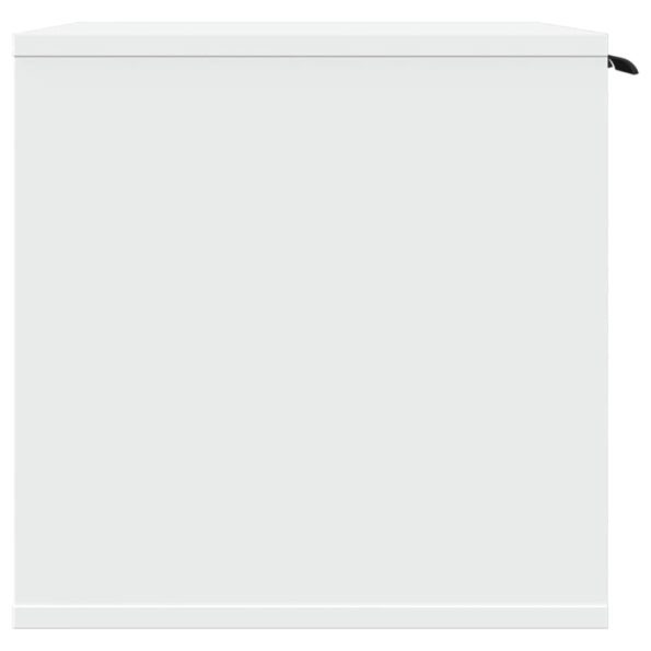 vidaXL Uzavretý box na stelivo, biely 80x50x45 cm, kompozitné drevo – Obrázok 6