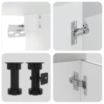 vidaXL 4-dielna sada kuchynských skriniek Kalmar, kompozitné drevo – Obrázok 6