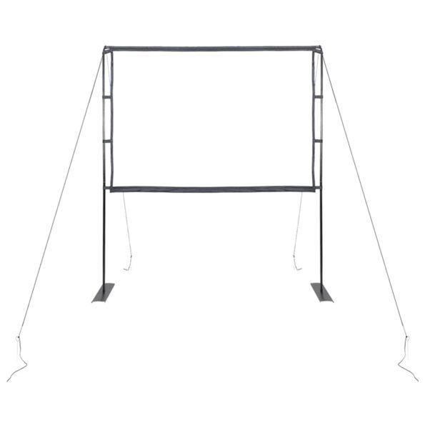 Projekčné plátno vidaXL so stojanmi 84 palcov 4:3 – Obrázok 3