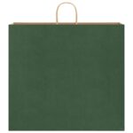 vidaXL Papierové tašky 250 ks s rúčkami, zelené, 54x15x49 cm – Obrázok 5