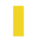 vidaXL Papierové tašky 250 ks s rúčkami, žlté, 45x17x48 cm – Obrázok 6