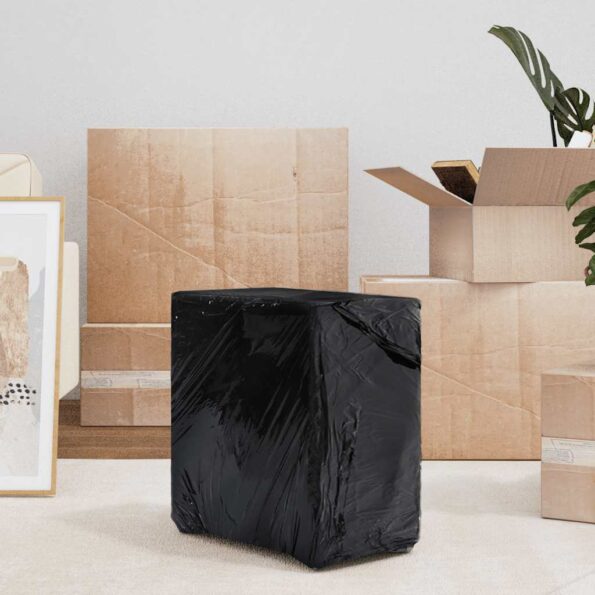 vidaXL Stretch Film 6 ks Čierna 30 μm 50 cm x 150 m – Obrázok 3