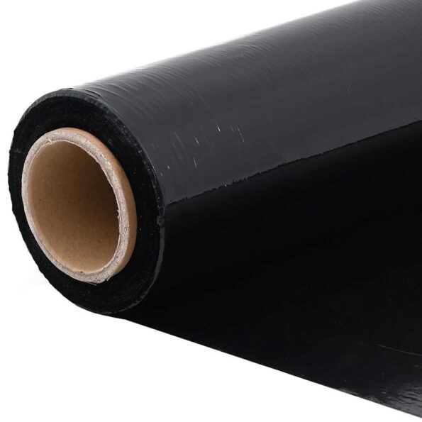 vidaXL Stretch Film 6 ks Čierna 23 μm 50 cm x 300 m – Obrázok 5