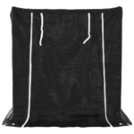 vidaXL Regál na krbové drevo s pláštenkou 100,5x80,5x110,5 cm – Obrázok 4