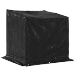 vidaXL Regál na krbové drevo s pláštenkou 100,5x80,5x110,5 cm – Obrázok 8