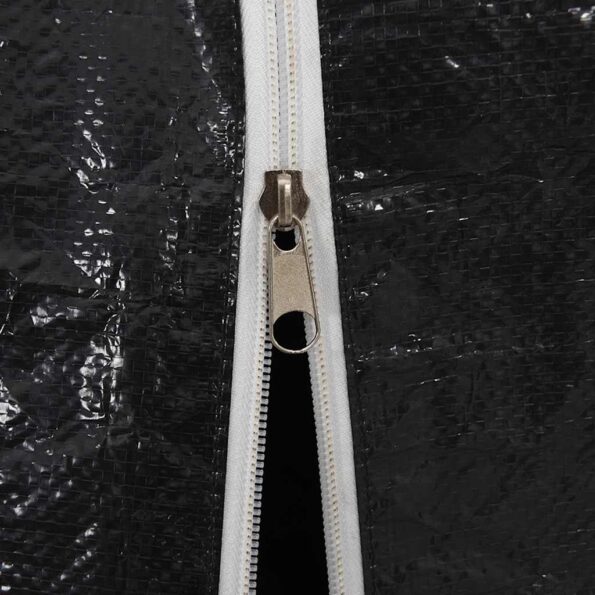 vidaXL Regál na krbové drevo s pláštenkou 100,5x80,5x110,5 cm – Obrázok 11