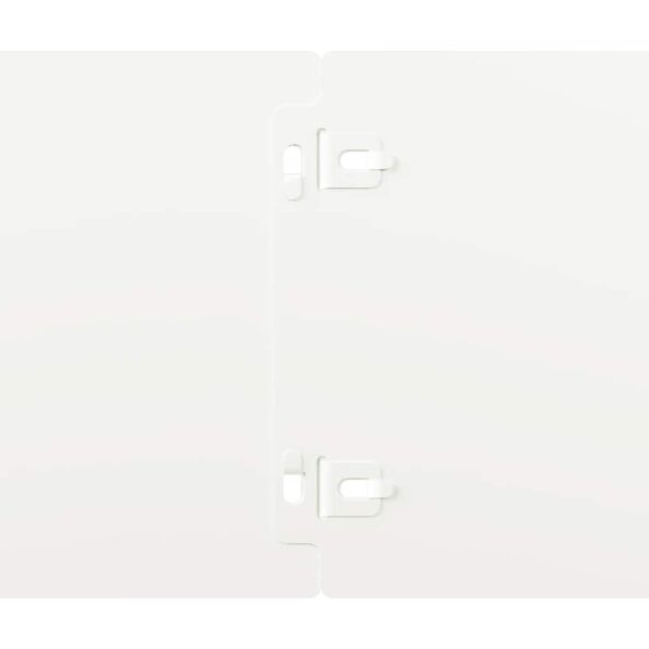 vidaXL Obruby trávnika 10 ks Biela 15x103 cm Oceľ valcovaná za studena – Obrázok 7