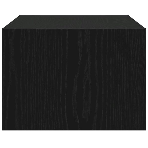 vidaXL TV skrinka s LED svetlami, čierny dub 75x35,5x25 cm – Obrázok 8