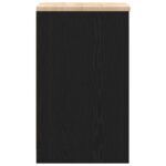 vidaXL Garážová skriňa čierny 40x51x85 cm masívna borovica – Obrázok 6