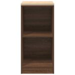vidaXL Garážová skriňa hnedý dub 40x51x85 cm masívna borovica – Obrázok 5