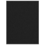 vidaXL Rohožka čierna 80x120 cm