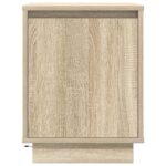 vidaXL nočná skrinka s LED osvetlením dub sonoma 38x34x50 cm – Obrázok 6