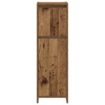 vidaXL 3-dielna sada kúpeľňového nábytku staré drevo kompozitné drevo – Obrázok 5