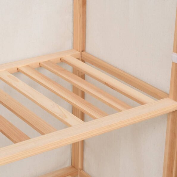 vidaXL 3-poschodový šatník 79x40x170 cm – Obrázok 2