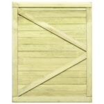 vidaXL Záhradná bránička, impregnovaná borovica 125x100 cm – Obrázok 5