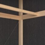 vidaXL Šatník sivý 79x40x170 cm látkový – Obrázok 5