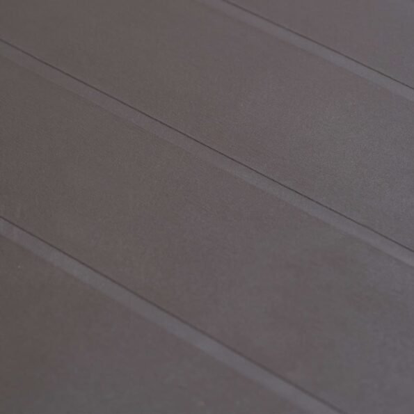 vidaXL Záhradný stôl hnedý 220x90x72 cm plastový s ratanovým vzhľadom – Obrázok 2