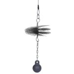 Okrúhla kefa na vymetanie komína s priemerom 20 cm – Obrázok 2