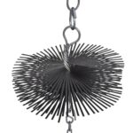 Okrúhla kefa na vymetanie komína s priemerom 20 cm – Obrázok 3