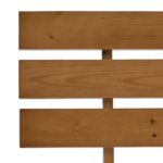 vidaXL Posteľný rám, medovo hnedý, borovicový masív 180x200 cm – Obrázok 6