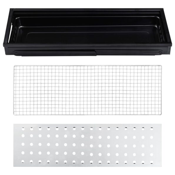 vidaXL Prenosný kempingový gril 60x22,5x33 cm – Obrázok 6