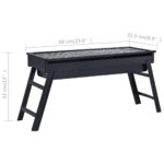 vidaXL Prenosný kempingový gril 60x22,5x33 cm – Obrázok 7