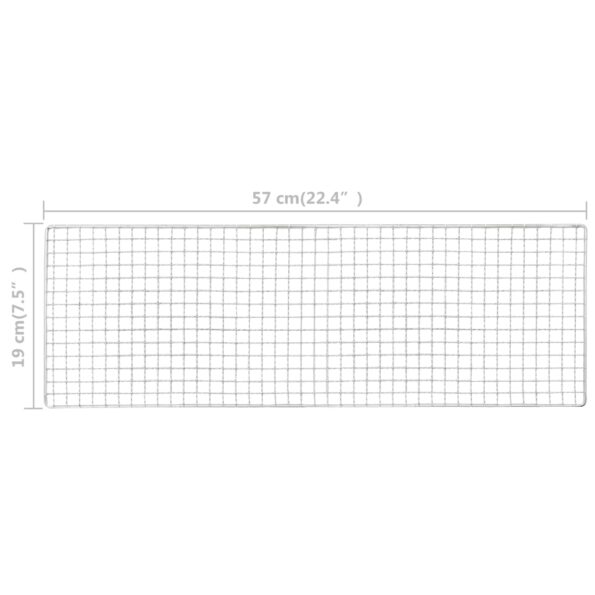 vidaXL Prenosný kempingový gril 60x22,5x33 cm – Obrázok 8