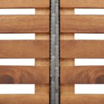 vidaXL Štvorcový rám k vírívke, sivý 268x268x55 cm, polyratan – Obrázok 6