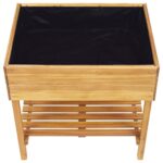 vidaXL Vyvýšený záhradný kvetináč 78,5x58,5x78,5 cm masívne akáciové drevo – Obrázok 5