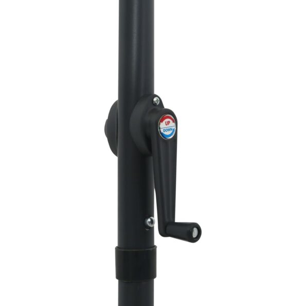 vidaXL Slnečník zelený 200x224 cm hliníkový – Obrázok 7