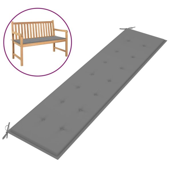 VXL8719883752877_a_en_hd_1.jpg vidaXL Podložka na záhradnú lavičku 200x50x3 cm, oxfordská látka – Obrázok 2