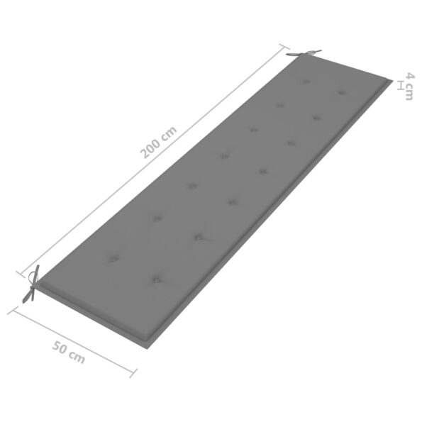 VXL8719883752877_g_en_hd_4.jpg vidaXL Podložka na záhradnú lavičku 200x50x3 cm, oxfordská látka – Obrázok 6