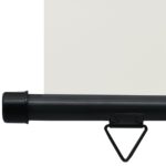 vidaXL Bočná markíza na balkón 125x250 cm, krémová – Obrázok 8