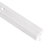 vidaXL Schodové lišty v tvare L 15 ks, hliník 90 cm, strieborné – Obrázok 6
